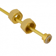 Перекачка гелия с 40 л. баллона на 10 л. баллон G3/4-G3/4 ( L-800 мм)