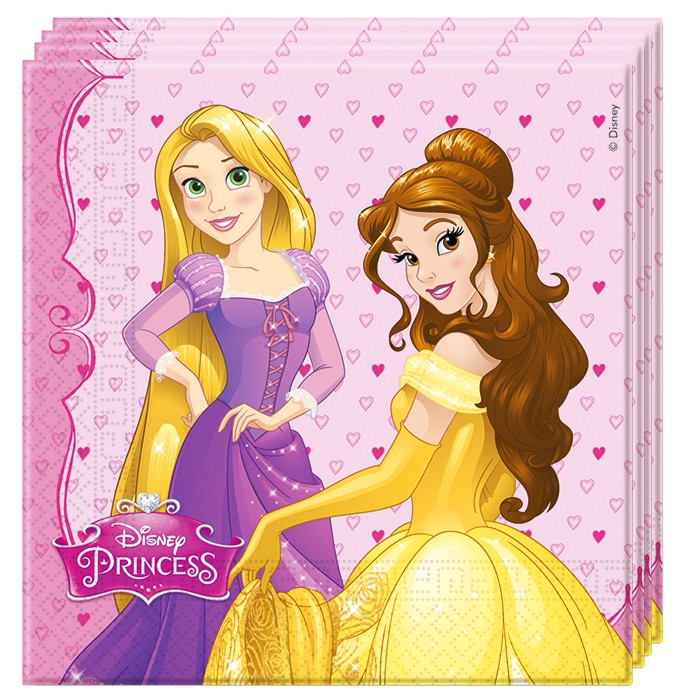 Салфетки "Принцессы" / Princess Dreaming