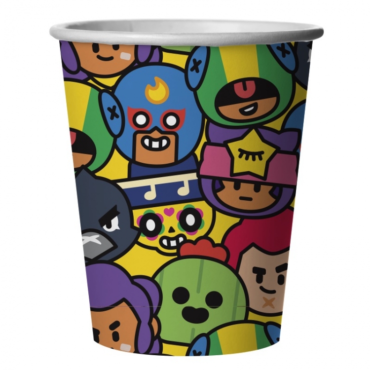 Стаканы Brawl Stars, Герои, дизайн №2